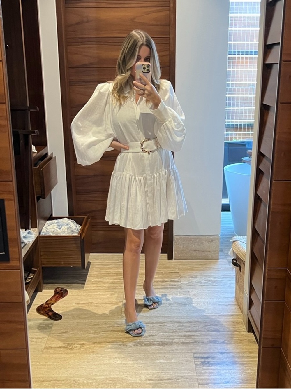 Acler Sherwood Belted Shirtdress